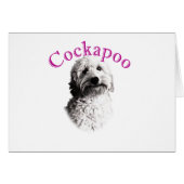 Cockapoo Dog Cards (Front Horizontal)