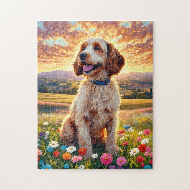 Cockapoo Dog Jigsaw Puzzle (Vertical)