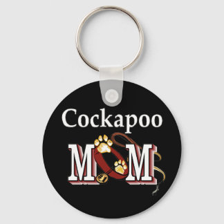 Cockapoo Dog Mom Gifts Keychain