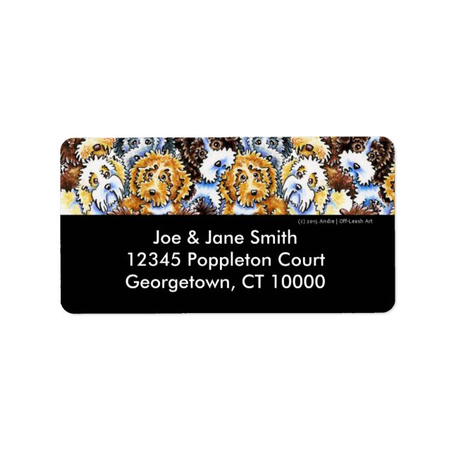 Cockapoo Dog Pack Black Label (Front)