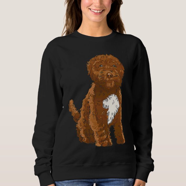 Cockapoo Dog Sweatshirt (Front)