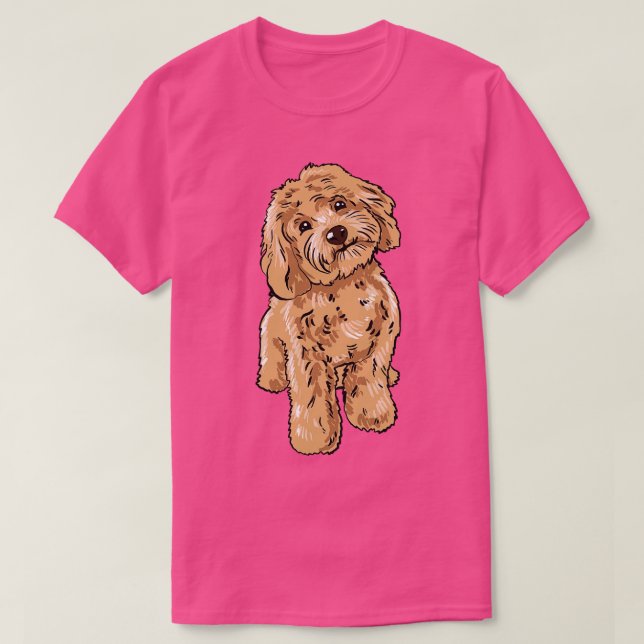 Cockapoo Dog T-Shirt (Design Front)