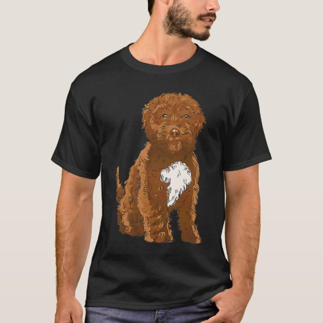Cockapoo Dog T-Shirt (Front)