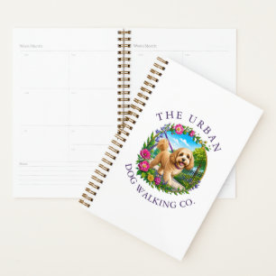 Cockapoo Dog Walking Day Care Planner