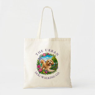 Cockapoo Dog Walking Trainer Tote Bag