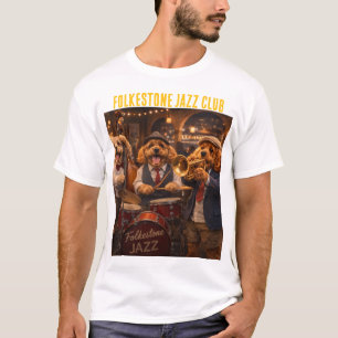 Cockapoo Folkestone Jazz Club Shirt Dog Gift
