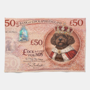 Cockapoo Funny Dog Lover Gift  Kitchen Towel