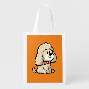 Cockapoo Grocery Bag