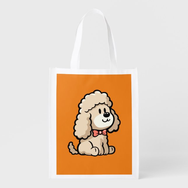 Cockapoo Grocery Bag (Front)