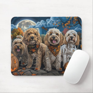 Cockapoo Halloween Spooky Mouse Pad