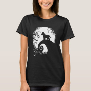 Cockapoo Halloween Under The Moonlight Spooky Dog T-Shirt