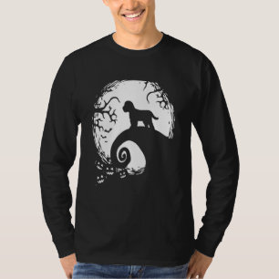 Cockapoo Halloween Under The Moonlight Spooky Dog T-Shirt