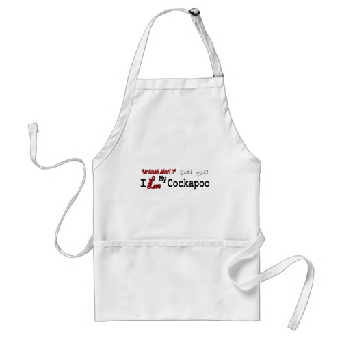 Cockapoo Lovers Gifts Adult Apron