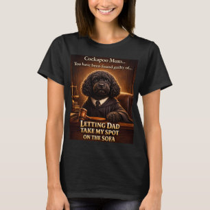 Cockapoo Mom Court Shirt Funny Dog Owner Gift