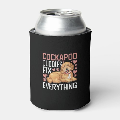 Cockapoo Owner Dog Lover Puppy Cocker Spaniel Pood Can Cooler