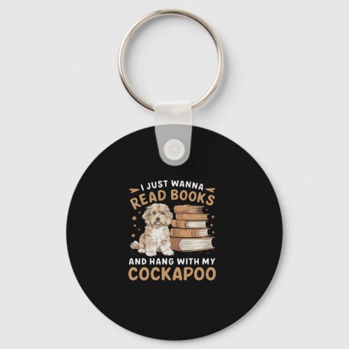 Cockapoo Owner Dog Lover Puppy Cocker Spaniel Pood Keychain