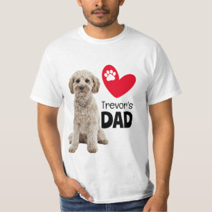Cockapoo Personalized Dad  T-Shirt
