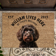 Cockapoo doormat shop