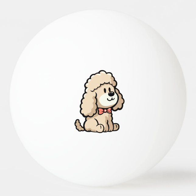 Cockapoo Ping Pong Ball (Front)