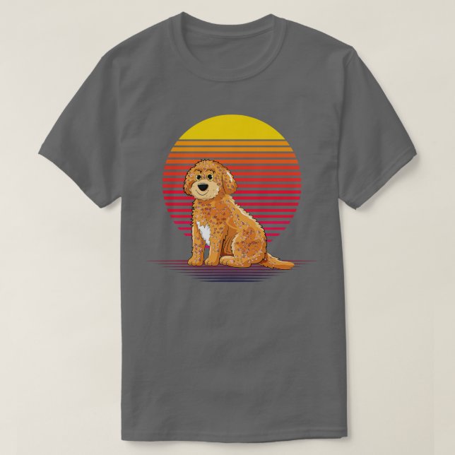 Cockapoo Vapor T-Shirt (Design Front)