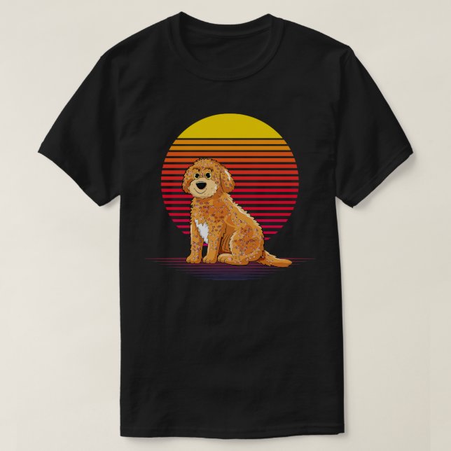 Cockapoo Vapor T-Shirt (Design Front)