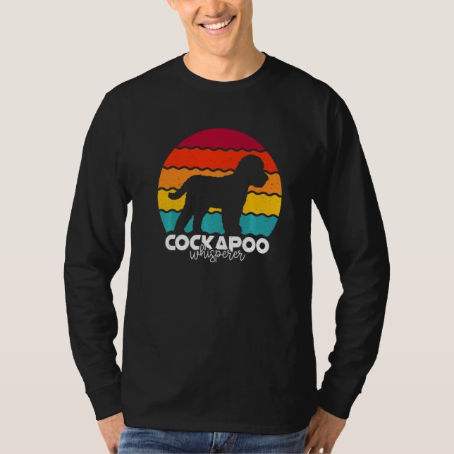 Cockapoo Whisperer Retro Vintage Premium T-Shirt (Front)