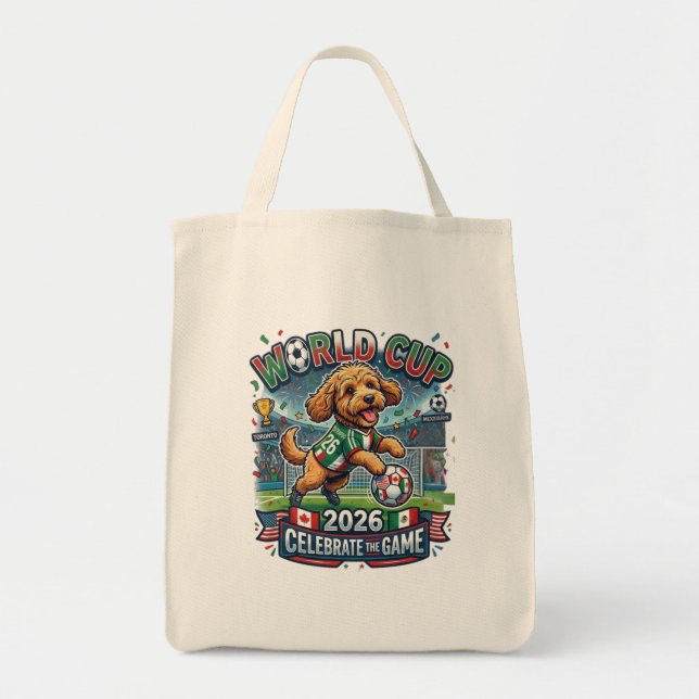 Cockapoo World Cup 2026 Tote Bag (Front)