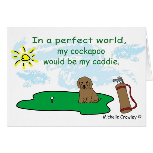CockapooBrn Cards (Front Horizontal)