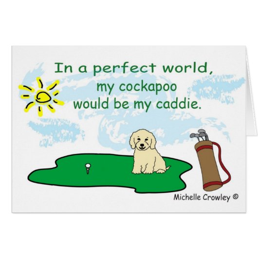 CockapooCrm Cards (Front Horizontal)