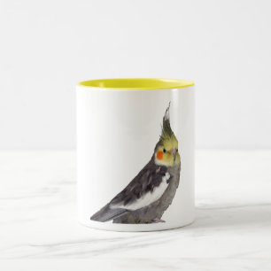Cockatiel (11oz) Two-Tone coffee mug