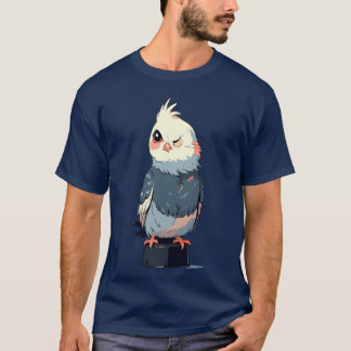 Cockatiel Bird Animals Lover Funny Design family T-Shirt