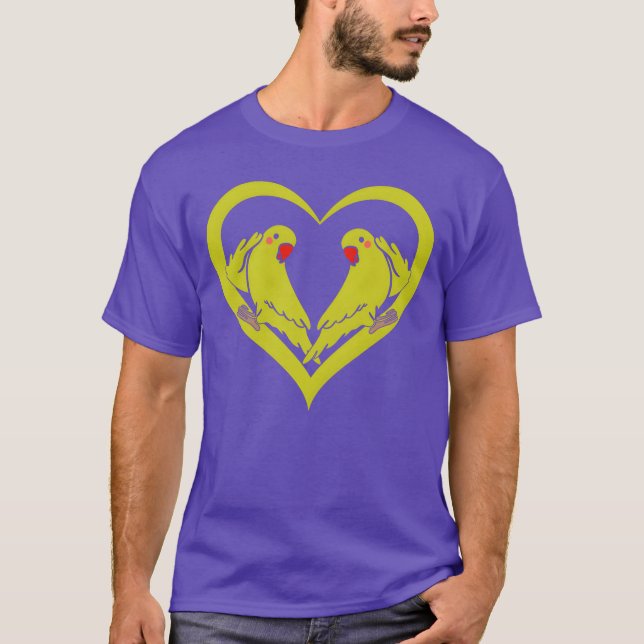 Cockatiel Bird Lover Parrot Bird Lover Parrot Bi T-Shirt (Front)