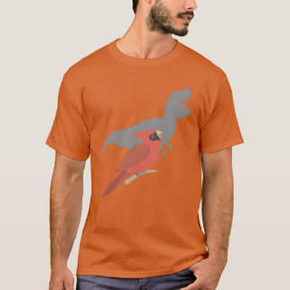 Cockatiel BirdRe Dinosaur Shadow funny T-Shirt