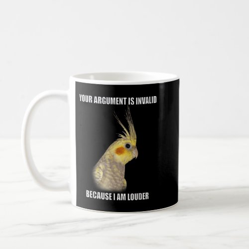 COCKATIEL Birds Funny Cockatiels Design Coffee Mug
