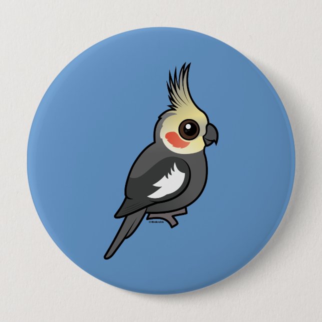 Cockatiel Button (Front)