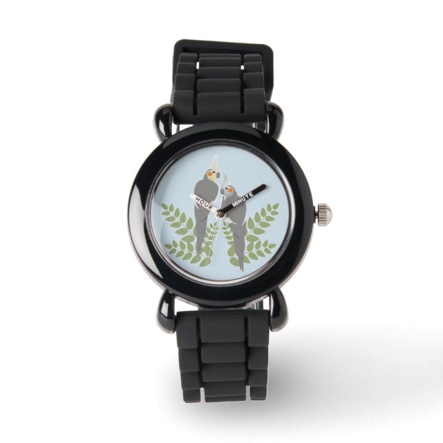 Cockatiel Couple Watch (Front)
