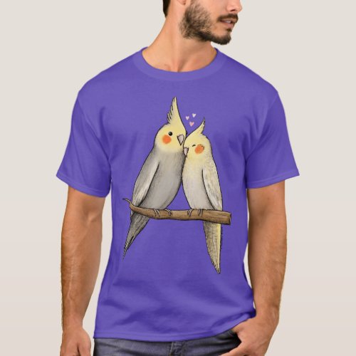 Cockatiel Cuddle T_Shirt