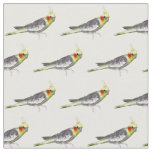 Cockatiel Fabric (Choose Your Colour)