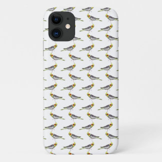 Cockatiel Frenzy iPhone 11 Case (Choose Colour)