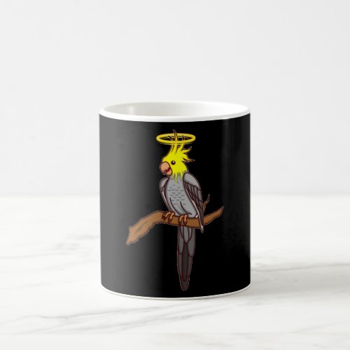 COCKATIEL HOLY Cockatiel Gift Parakeet Bird Lover Coffee Mug