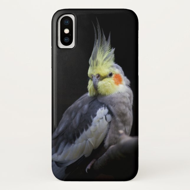 Cockatiel iPhone X Case (Back)