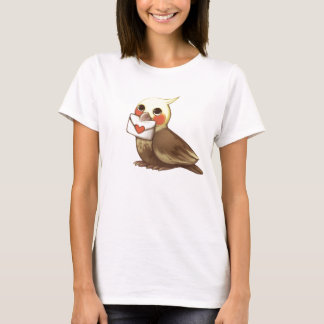 Cockatiel Letter T-Shirt