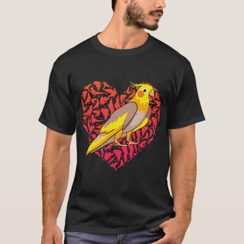 Cockatiel Love Cockatiel Bird Watcher Birder Birdi T_Shirt