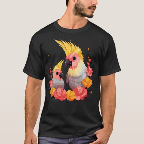 Cockatiel Mothers Day T_Shirt
