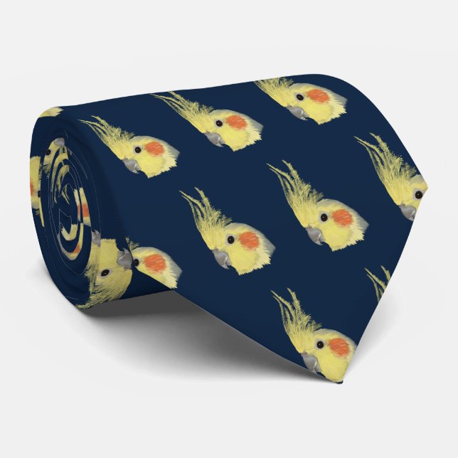 Cockatiel Neck Tie (Rolled)