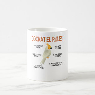 Cockatiel Owner Gifts Bird Cockatiel Parrot Lover Coffee Mug