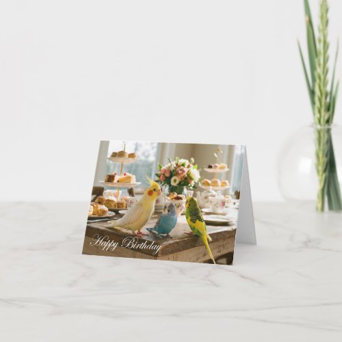 Cockatiel Parakeet Budgies Pet Bird Lover Birthday