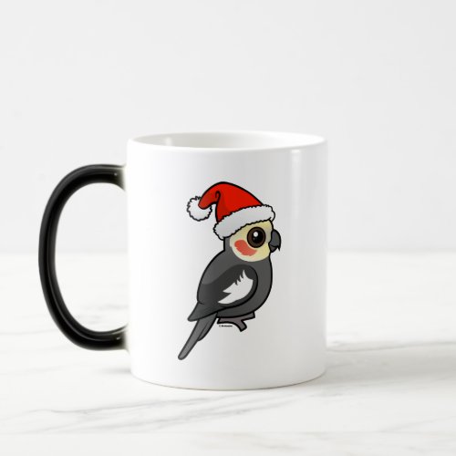 Cockatiel Santa Magic Mug