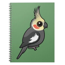 Customizable Cockatiel Photo Notebook (6.5