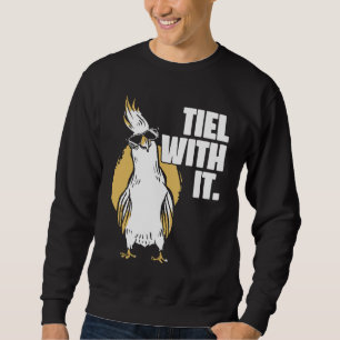 Cockatiel Tiel With It Cool Sunglasses Bird for Pa Sweatshirt